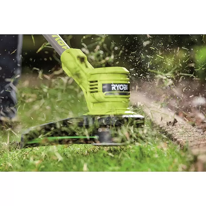 Ryobi ONE+ Akku-Rasentrimmer RY18LTX33A-0 - 18 V, Li-Ionen, Ohne Akku - Anwendungsbeispiel