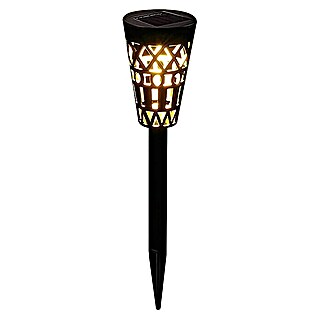 BAUHAUS Solarna svjetiljka (Boja svjetla: Topla bijela, 2 Kom., LED, Visina: 41 cm)
