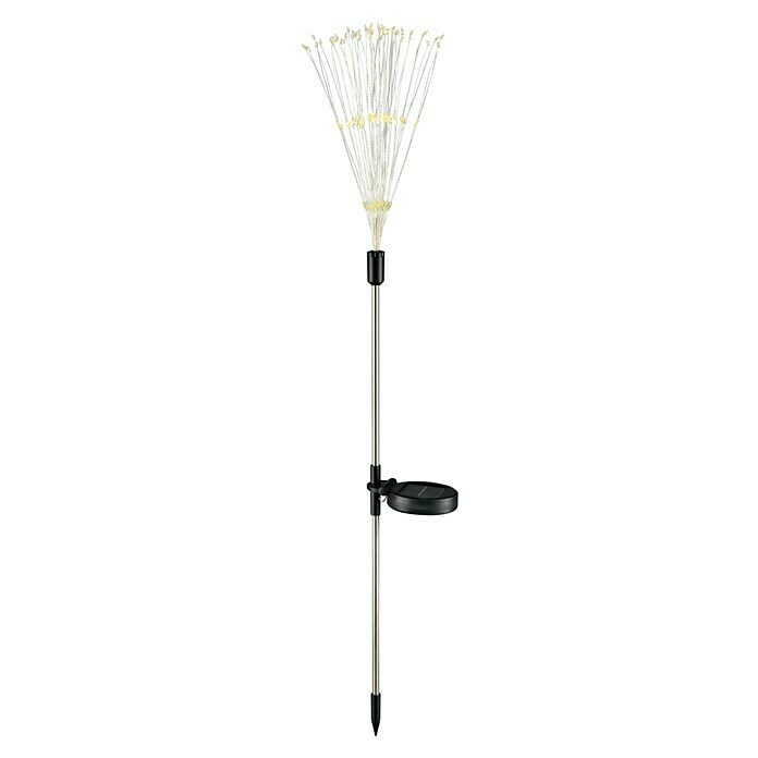 BAUHAUS Solar-decoratielamp Firework (Zwart, IP44, Lichtkleur: Warm wit) | BAUHAUS