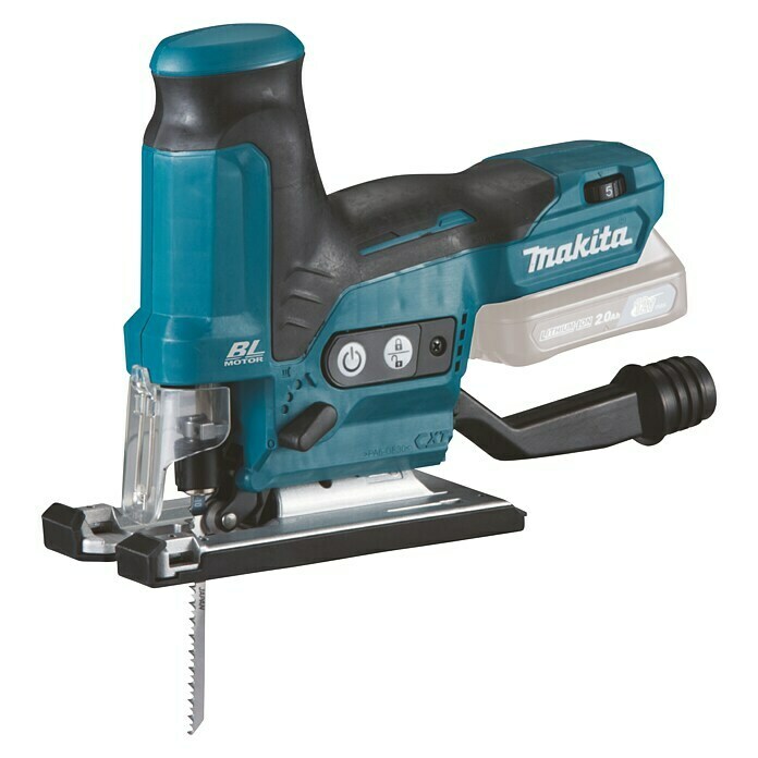 Makita Akku-Stichsäge JV102DZ12 V, Ohne Akku Diagonal View