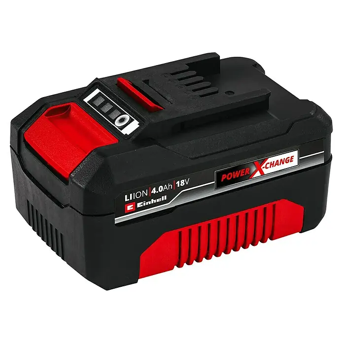 Einhell PXC 18V Cortacésped de batería GE-CM 18/33 Li - 18 V, 1 batería, 4 Ah, Ancho de corte: 33 cm - Batería Einhell Power X-Change 4.0Ah 18V para flexibilidad inalámbrica.