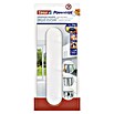 Tesa Powerstrips Hakenleiste (Selbstklebend, Weiß)