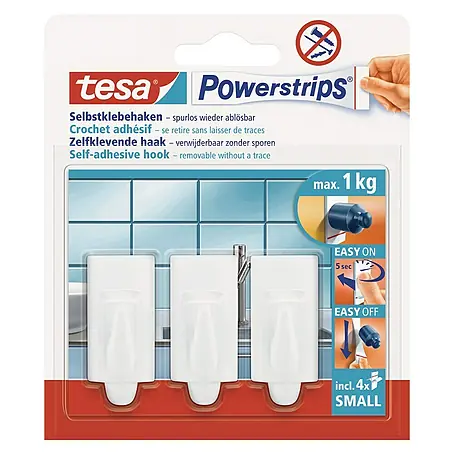 Tesa Powerstrips Selbstklebehaken