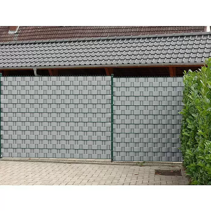 Sichtschutzstreifen - 200 x 19 cm, Aluminium - Stimmungsaufnahme