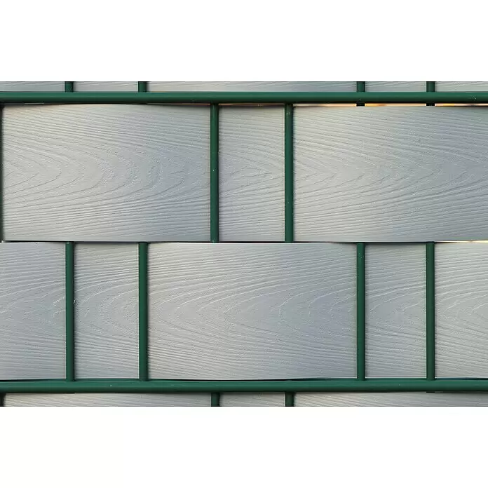 Sichtschutzstreifen - 200 x 19 cm, Aluminium - Detailaufnahme