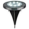 BAUHAUS Solarleuchten-Set Classic (0,1 W, Silber, IP44, 3 lm) | BAUHAUS