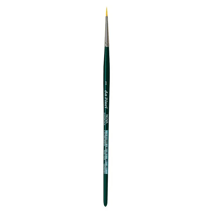 Pinceau Rond, Fibres Synthétiques Très Nerveuses, Série 393 FORTE Basics Da Vinci