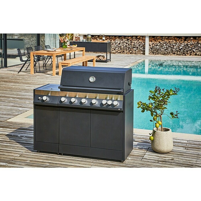 Kingstone The Quad Gasgrill Six (Anzahl Brenner: 6 Stk.) | BAUHAUS