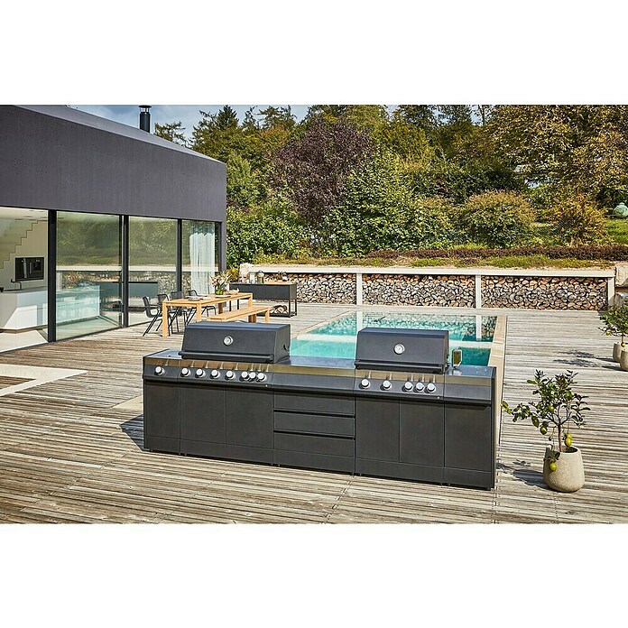 Kingstone The Quad Gasgrill Six (Anzahl Brenner: 6 Stk.) | BAUHAUS