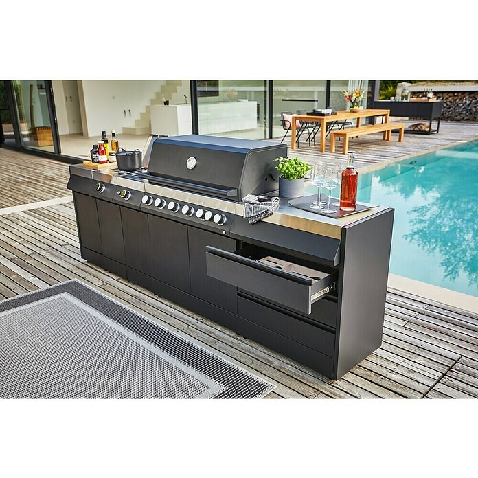 Kingstone The Quad Gasgrill Six (Anzahl Brenner: 6 Stk.) | BAUHAUS