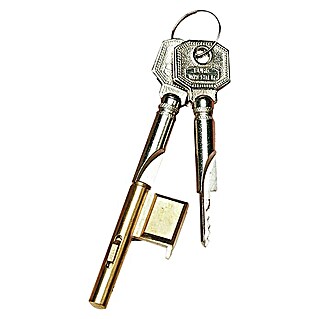 Burg-Wächter Schlüssellochsperrer E 700/2 (Anzahl Schlüssel: 2 Stk., Mit Anschlag, Durchmesser Zylinder: 7 mm)
