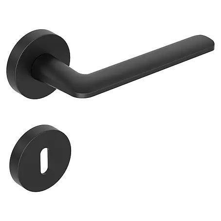 Diamond Doors Black Edition Drückergarnitur Roswell