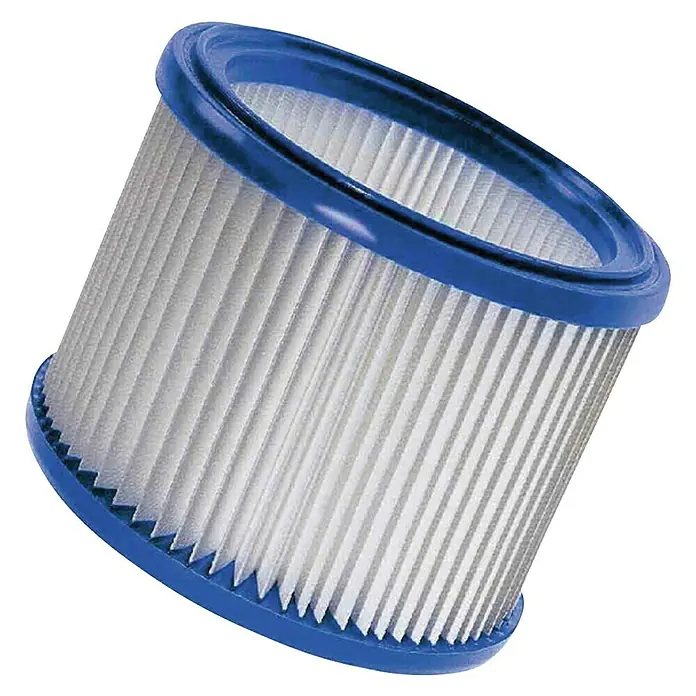 Makita Patronenfilter P-70219 - Makita Sauggeräte VC2010L/VC2511/VC2012L/VC2512L/VC3011L - Ein blauer Staubsaugerfilter mit Faltenstruktur, der für effiziente Staubfiltration sorgt. Ideal für eine saubere Umgebung.