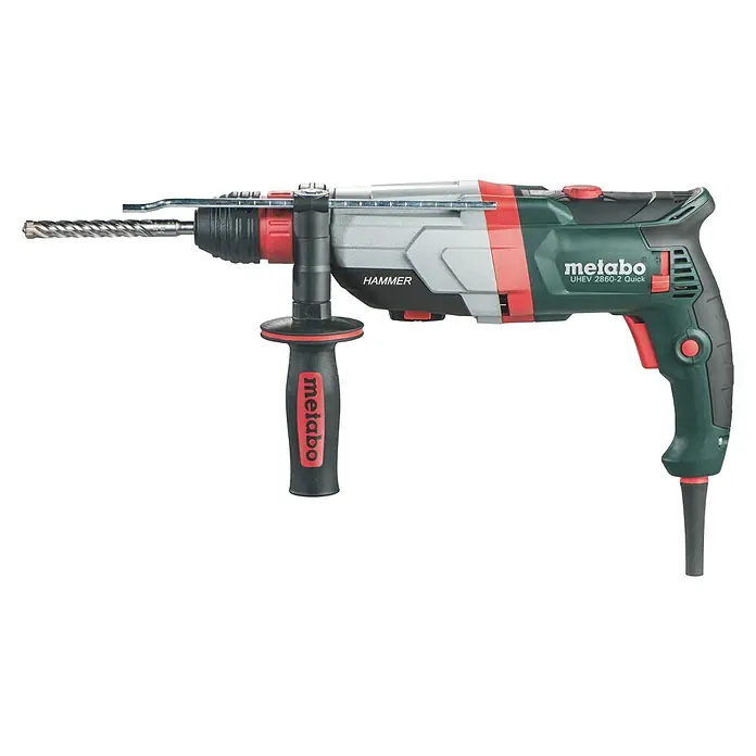 Metabo Kombihammer UHEV 2860-2 Quick Set1.100 W, 3,4 J, SDS-Plus-Aufnahme Left Side View