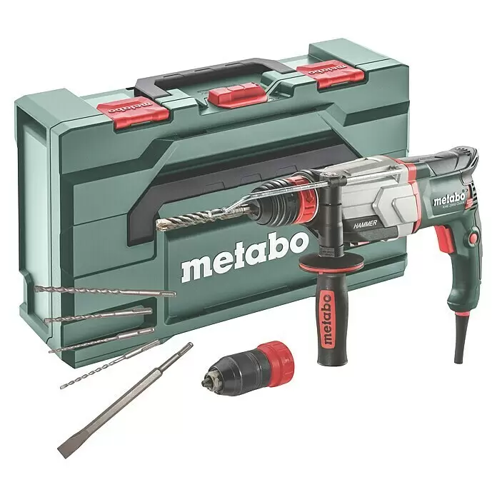 Metabo Kombihammer KHE 2860 Quick Set880 W, 3,2 J, SDS-Plus-Aufnahme Diagonal View