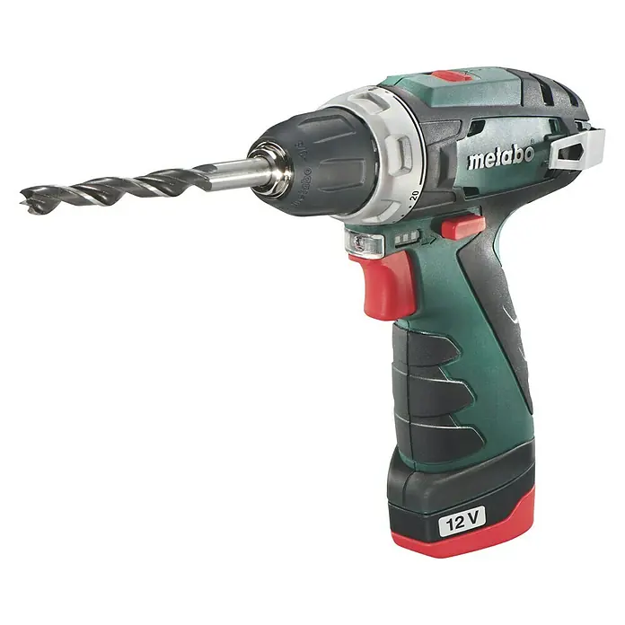 Metabo Akku-Bohrschrauber PowerMaxx BS Basic Set12 V, 2 Akkus, 2 Ah