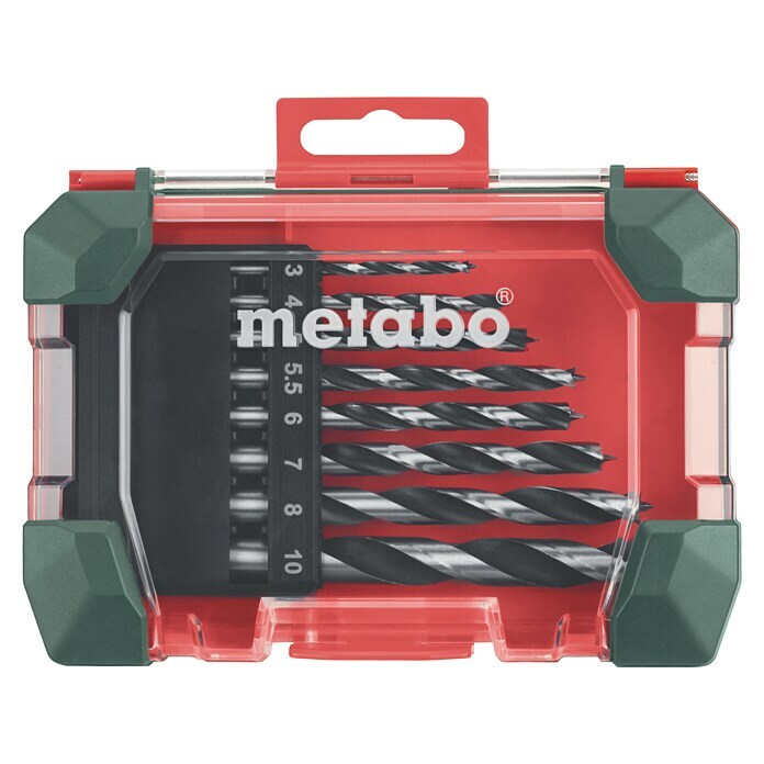 Metabo Holzbohrer-Set8 -tlg. Front View