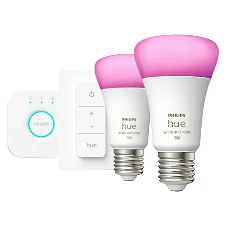 Philips Hue Set de bombillas LED Pack de 2