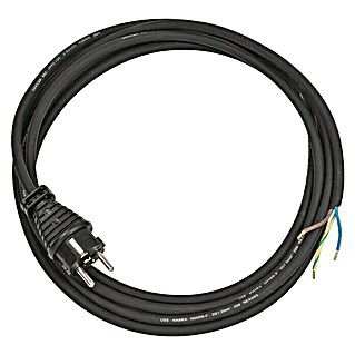 Brennenstuhl Rubberen kabel (3 m, Zwart)