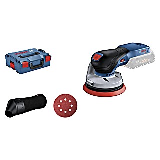 Bosch Professional AMPShare 18V Lijadora excéntrica de batería GEX 18V-125 (18 V, Sin batería, Diámetro disco de lija: 125 mm, Maletín de plástico)