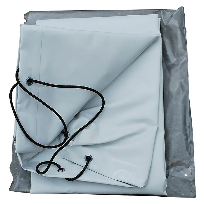 Stema Anhänger Basic STL 7.5-25-13.1 mit Bordwandaufsatz - Nutzlast: 524 kg, Einachser, Kasteninnenmaß: 251 x 128 x 34,5 cm (Höhe inkl. Bordwandaufsatz 69,5 cm), Ungebremst - Abgebildete wasserdichte, faltbare Plane mit Kordelzug in einer transparenten Plastikverpackung für einfachen Transport und Lagerung.