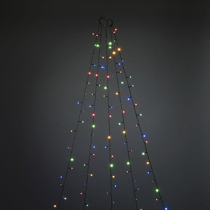 Konstsmide LED Manteau d'arbre coloré à l'intérieur