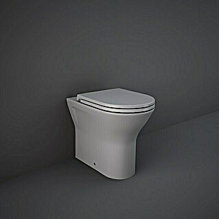 RAK Ceramics Feeling Stand-WC (Spülrandlos, Ohne Spezialglasur, Spülform: Tief, WC Abgang: Waagerecht, Grau)