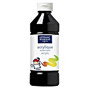 Lefranc & Bourgeois Acrylfarbe (Schwarz, 500 ml, Flasche, Geeignete Malgründe: Gips) | BAUHAUS