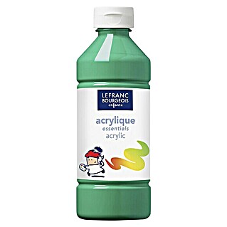 Lefranc & Bourgeois Acrylfarbe (Hellgrün, 500 ml, Flasche, Geeignete Malgründe: Gips)