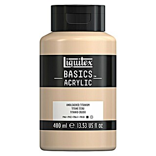 Liquitex Basics Acrylfarbe (Ungebleichtes Titan, 400 ml)