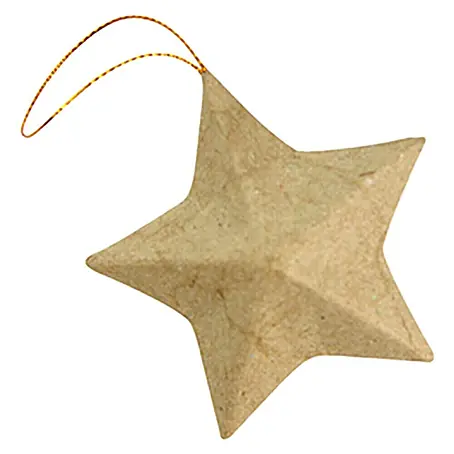 Décopatch  Pieza decorativa pack estrellas con cordón