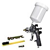 Craftomat Kit Line Farbspritzpistole (Betriebsdruck: 3 - 4 bar, Luftverbrauch: 180 l/min, Fassungsvermögen Farbsprühpistole: 0,6 l)