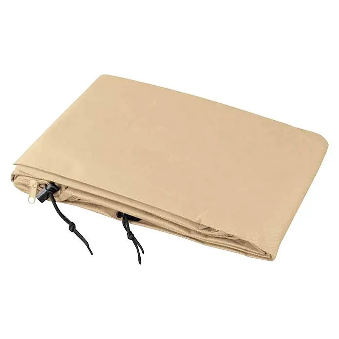 Siena Garden Winterschutzhaube Jumbo - Ø x H: 2,4 x 2 m, 100 g/m² - Beige Schutzhülle für Gartenmöbel, ideal zum Schutz vor Witterungseinflüssen. Die Hülle verfügt über praktische Befestigungsbänder.
