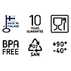 SmartStore Aufbewahrungsbox Compact (L x B x H: 9,8 x 9,4 x 10,2 cm, Kunststoff, Transparent) | BAUHAUS
