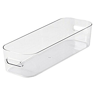 SmartStore Aufbewahrungsbox Compact (L x B x H: 29,1 x 9,4 x 6,1 cm, Kunststoff, Transparent)