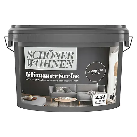 SCHÖNER WOHNEN-Farbe Trendstruktur Farbeffektputz Glimmerfarbe