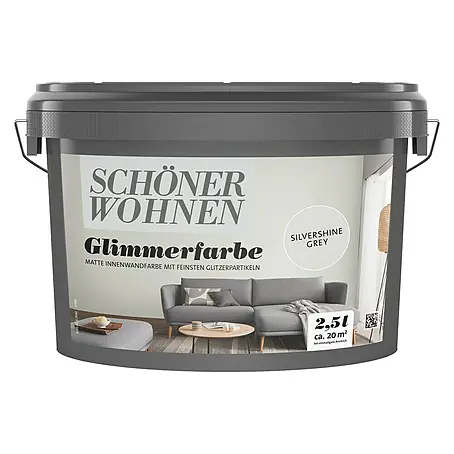 SCHÖNER WOHNEN-Farbe Trendstruktur Wandfarbe Glimmerfarbe