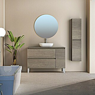 Artysan Conjunto de mueble de baño Oval (Ancho: 120 cm, Nebraska, 4 pzs.)