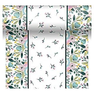 Duni Tischläufer Dunicel® 3 in 1 (4,8 x 0,4 m, Blossoms)