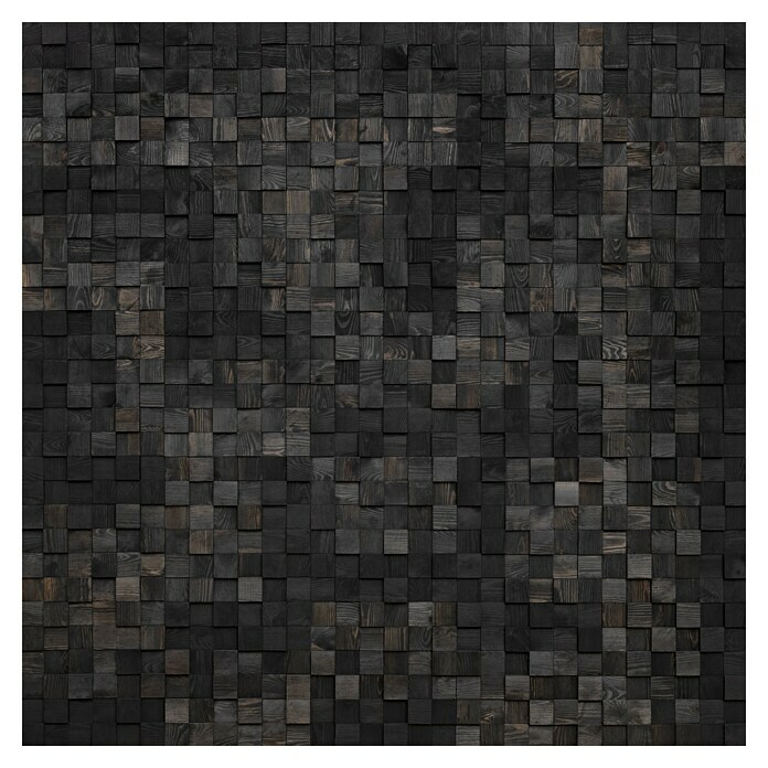 Holzpaneel Pino (Buche, Carbon ombre, 380 x 380 mm, Stärke: 12 mm - 20 mm, 0,6 m²) | BAUHAUS