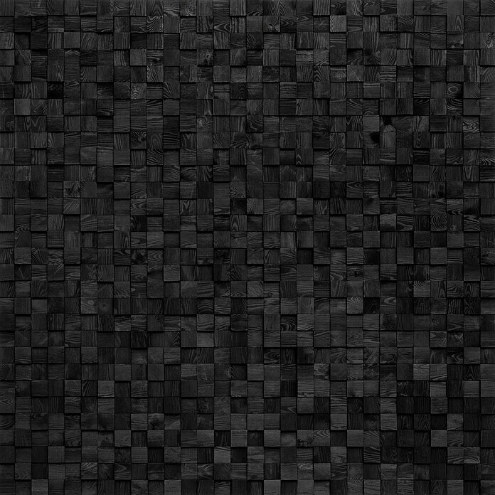 Holzpaneel Pino (Buche, Carbon, 380 x 380 mm, Stärke: 12 mm - 20 mm, 0,6 m²) | BAUHAUS