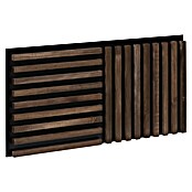 Holzpaneel Linea Raw (Kiefer, Dark, 760 x 380 mm, Stärke: 30 mm, Anzahl Paneele: 2 Stk., 0,58 m²) | BAUHAUS