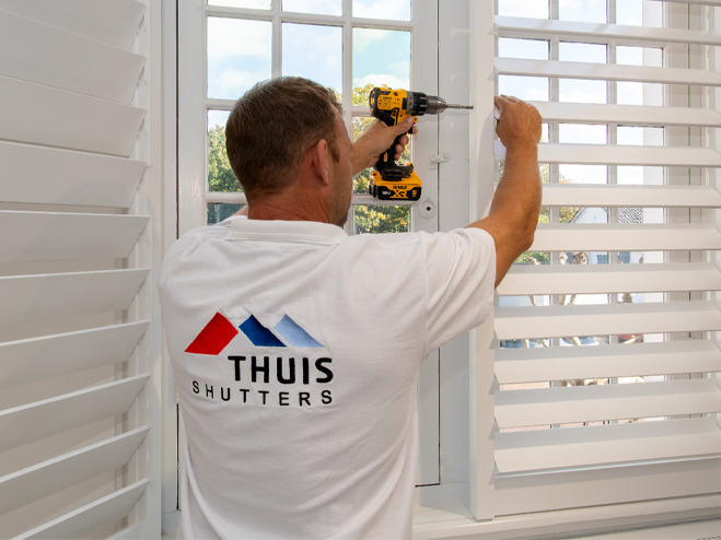 Laat je shutters monteren