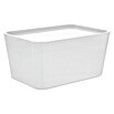Regalux Aufbewahrungsbox R-Box (L x B x H: 24 x 8 x 16 cm, Kunststoff, Weiß) | BAUHAUS