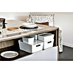 Regalux Aufbewahrungsbox R-Box (L x B x H: 24 x 8 x 16 cm, Kunststoff, Weiß) | BAUHAUS