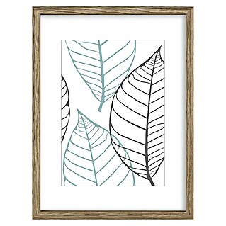Intertrading Houten wissellijst Brasil (18 x 24 cm, Glas, Bruin)