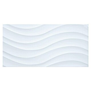 Ambiente by Palazzo Wandfliese Snowwhite Wave (30 x 60 cm, Weiß, Matt)