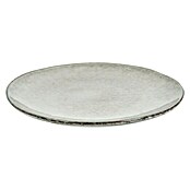 Teller (1 Stk., Ø x H: 26,5 x 3 cm, Keramik, Grau)
