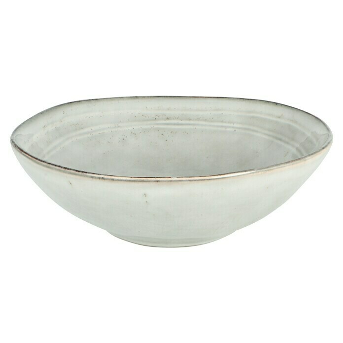 Schale Tabo (Ø x H: 20 x 6,5 cm, Grau)