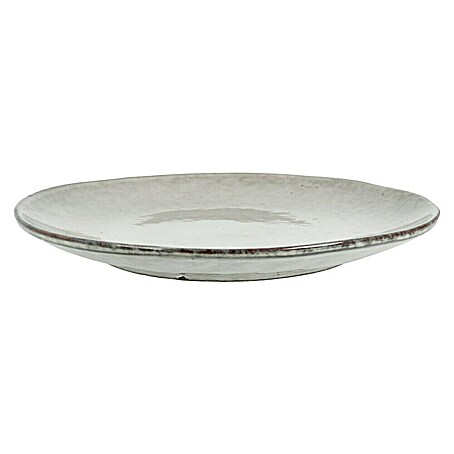 Teller Tabo (1 Stk., Ø x H: 26,5 x 3 cm, Keramik, Grau)